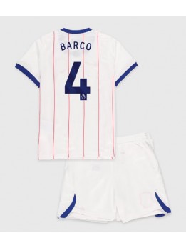 Otroški Nogometna dresi replika Chelsea Valentin Barco #4 Tretji 2026-27 Kratek rokav (+ hlače)